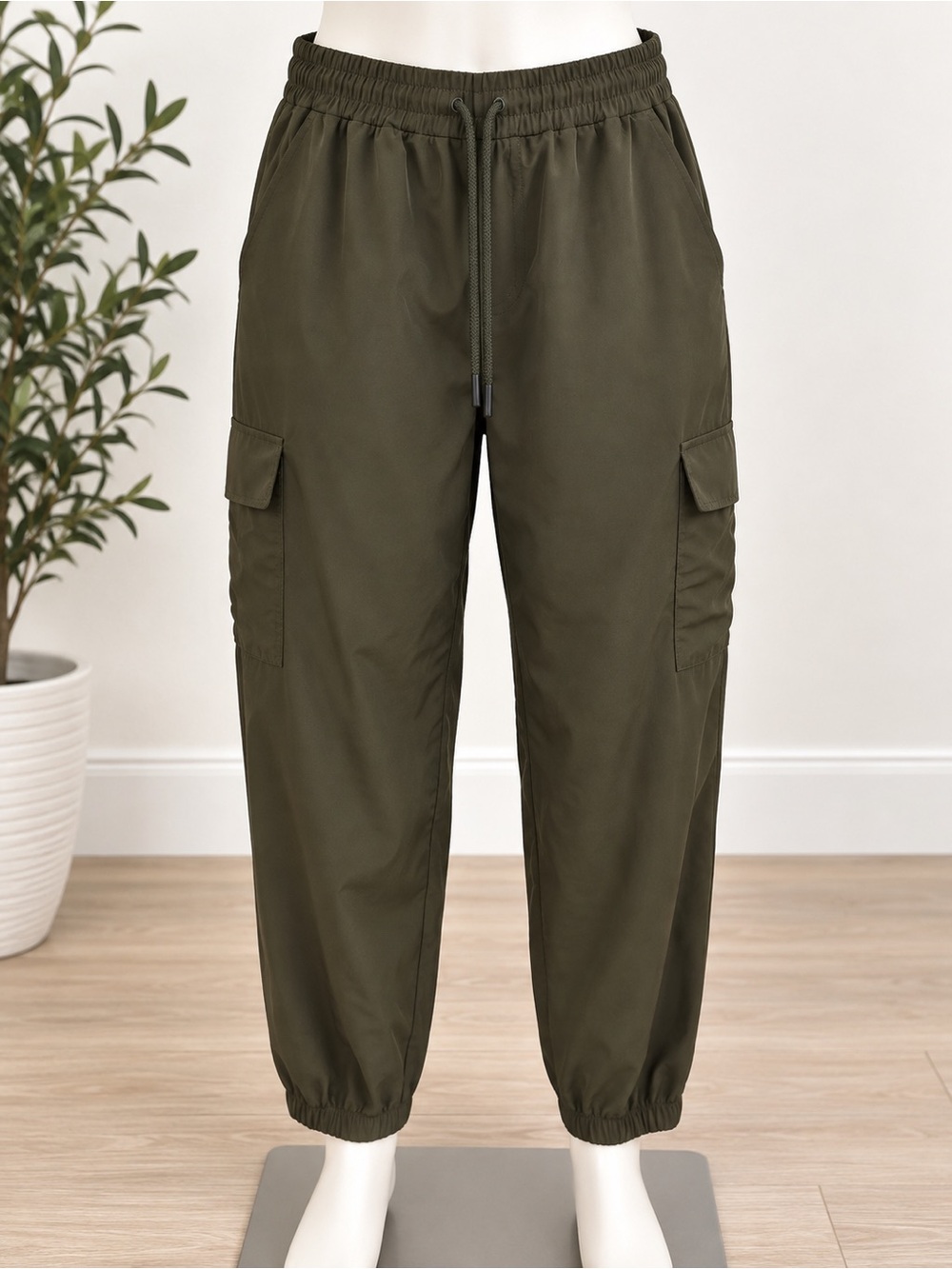 Women’s  Jogger Pants with Elastic Waist